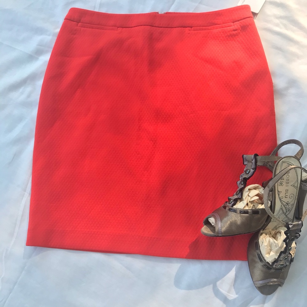 Orange halogen skirt